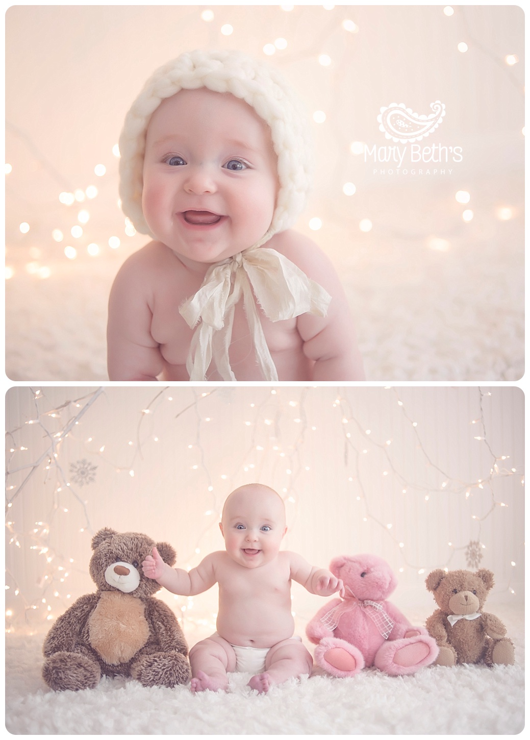 Augusta GA 6 month girl portrait | Mary Beth's Photography | Augusta GA Newborn Photographer, Augusta GA Family Photography