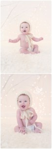 Augusta GA 6 month baby girl portrait | Mary Beth's Photography | Augusta GA Newborn Photographer, Augusta GA Family Photography