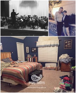 Augusta GA Newborn Photographer images of family time with grandparents, kids playing instruments and a messy bedroom | Mary Beth's Photography