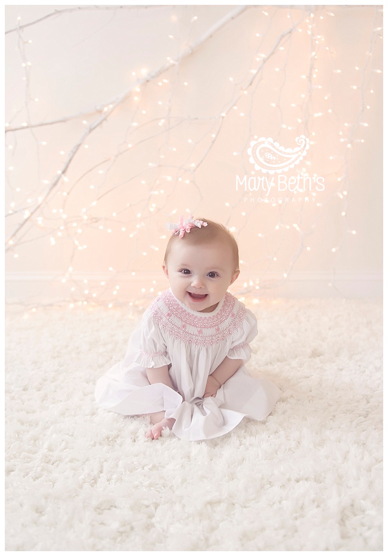 Augusta Ga Newborn Photographer II 6 month baby girl session