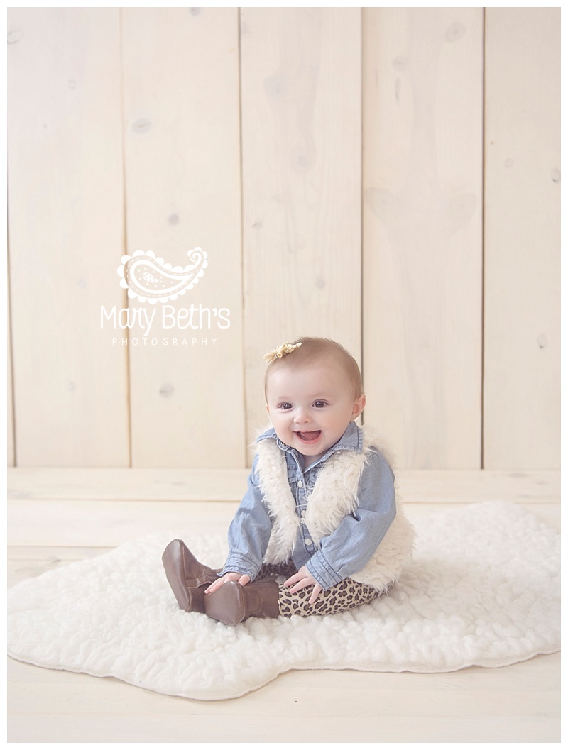 Augusta Ga Newborn Photographer II 6 month baby girl session