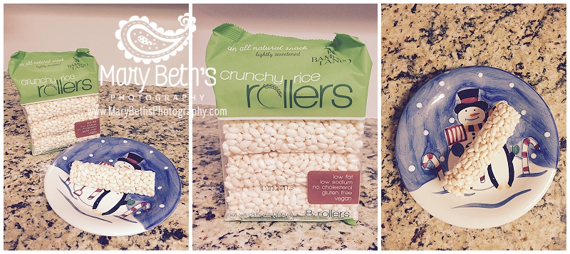 Augusta GA Newborn Photographer images of Costco's Rice Rollers snack | Mary Beth's Photography