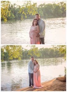 Augusta GA photographer images of outdoor maternity session | Mary Beth's Photography