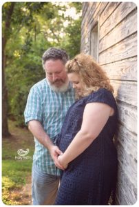 Augusta GA photographer images of a maternity session outside | Mary Beth's Photography