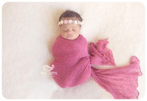 Augusta GA Newborn baby girl portrait in all-natural light studio | Mary Beth's Photography | Augusta GA Newborn Photographer, Augusta GA Family Photography