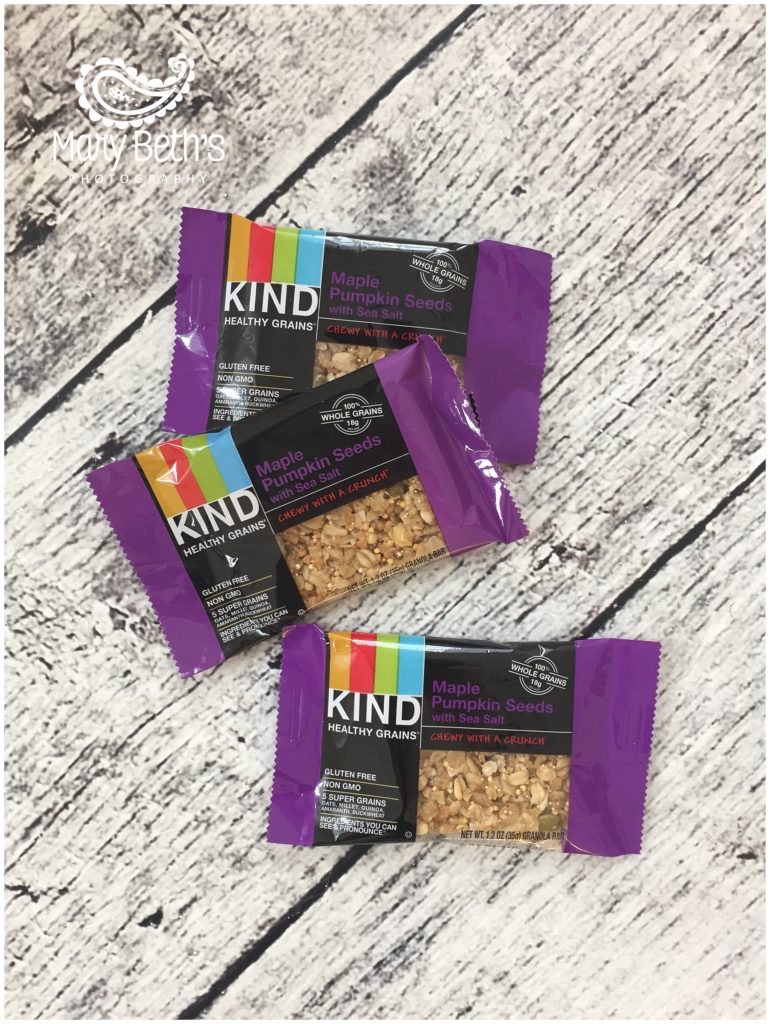 Images of Kind Bar Maple and Pumpkin Seeds from an Augusta GA Newborn Photographer | Kind Bars | Mary Beth's Photography