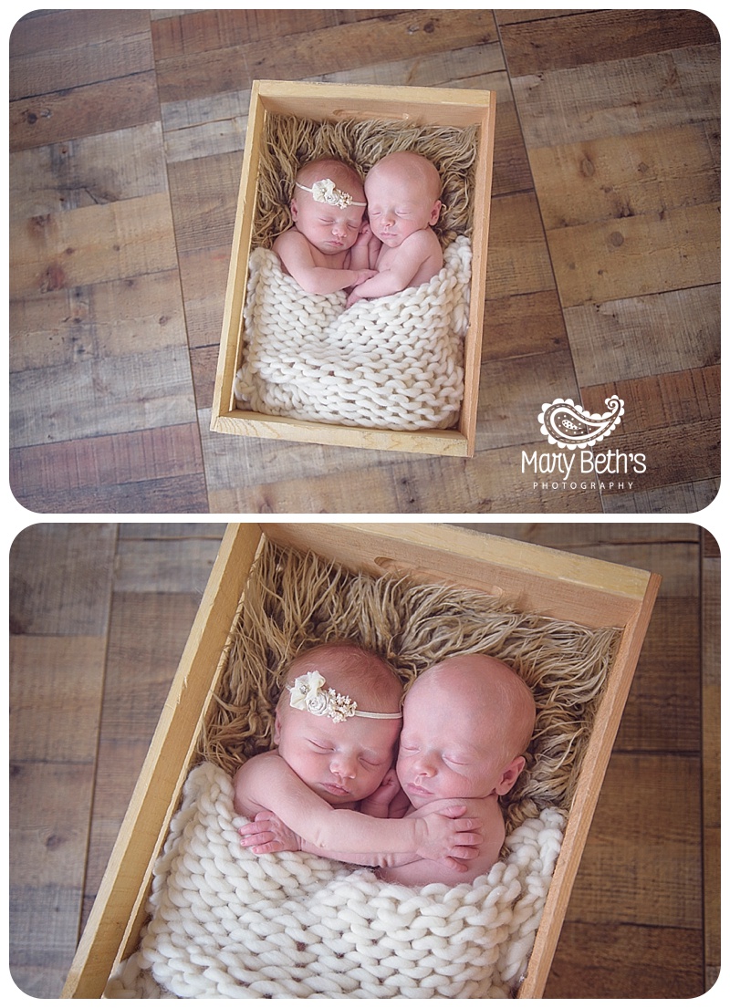 Augusta, GA Newborn Photographer II Mary Beth's Photography II Sweet Newborn Twins Session