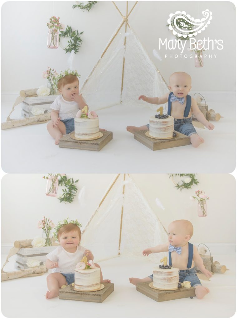  Augusta GA Newborn Photographer | BoHo Twins | Mary Beth's Photography