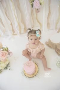 Augusta GA Newborn Photographer | Cake Smash | Mary Beth's Photography