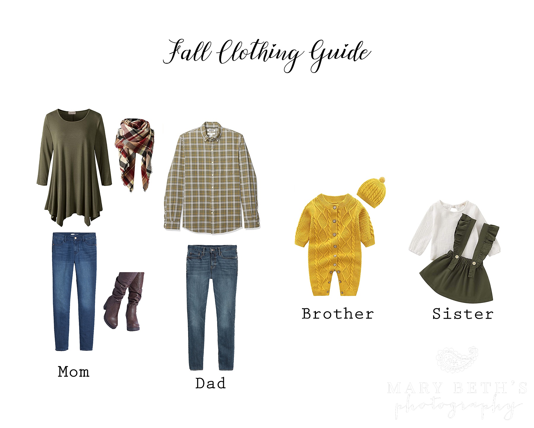 outfit inspiration for family photos