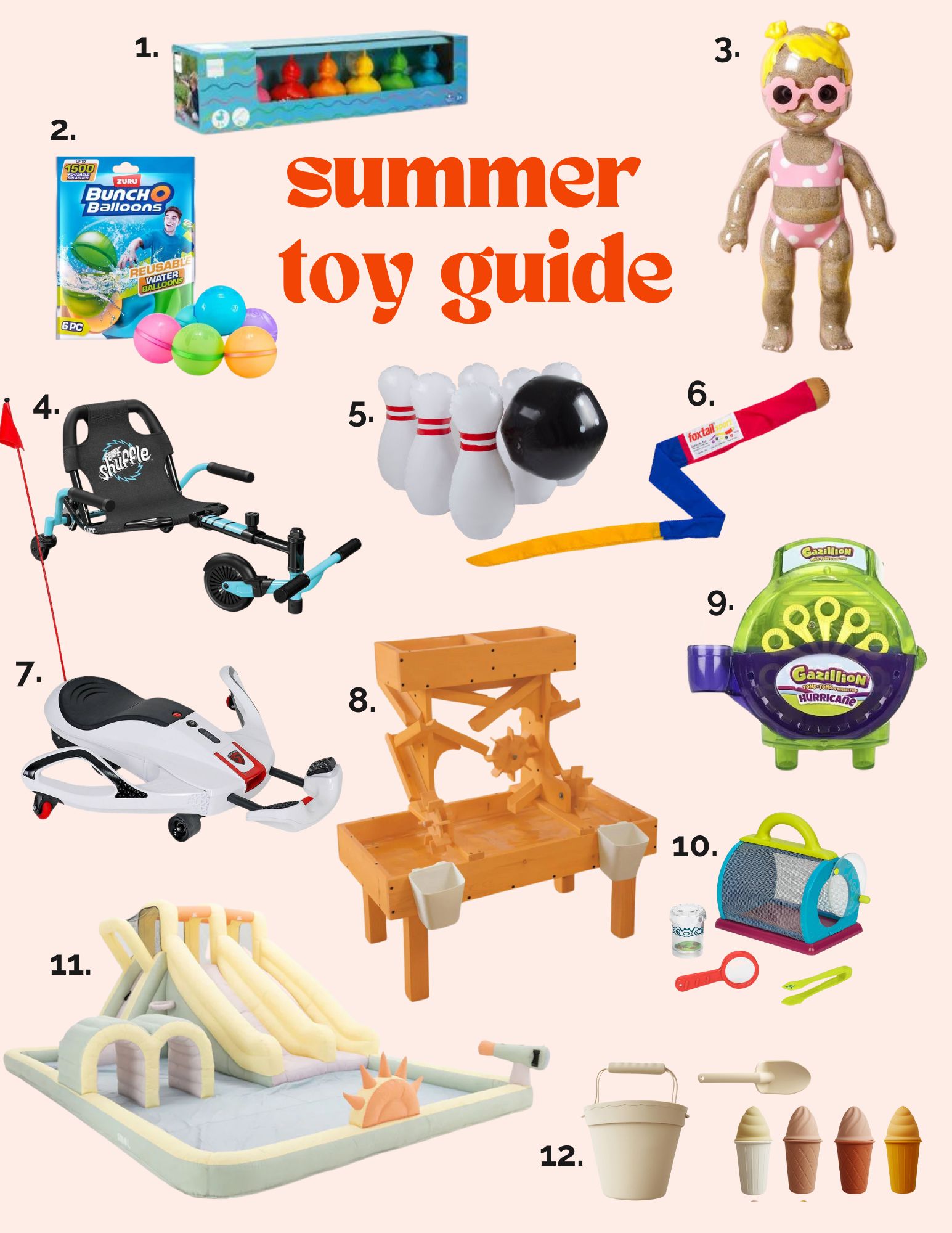 summer outdoor toys