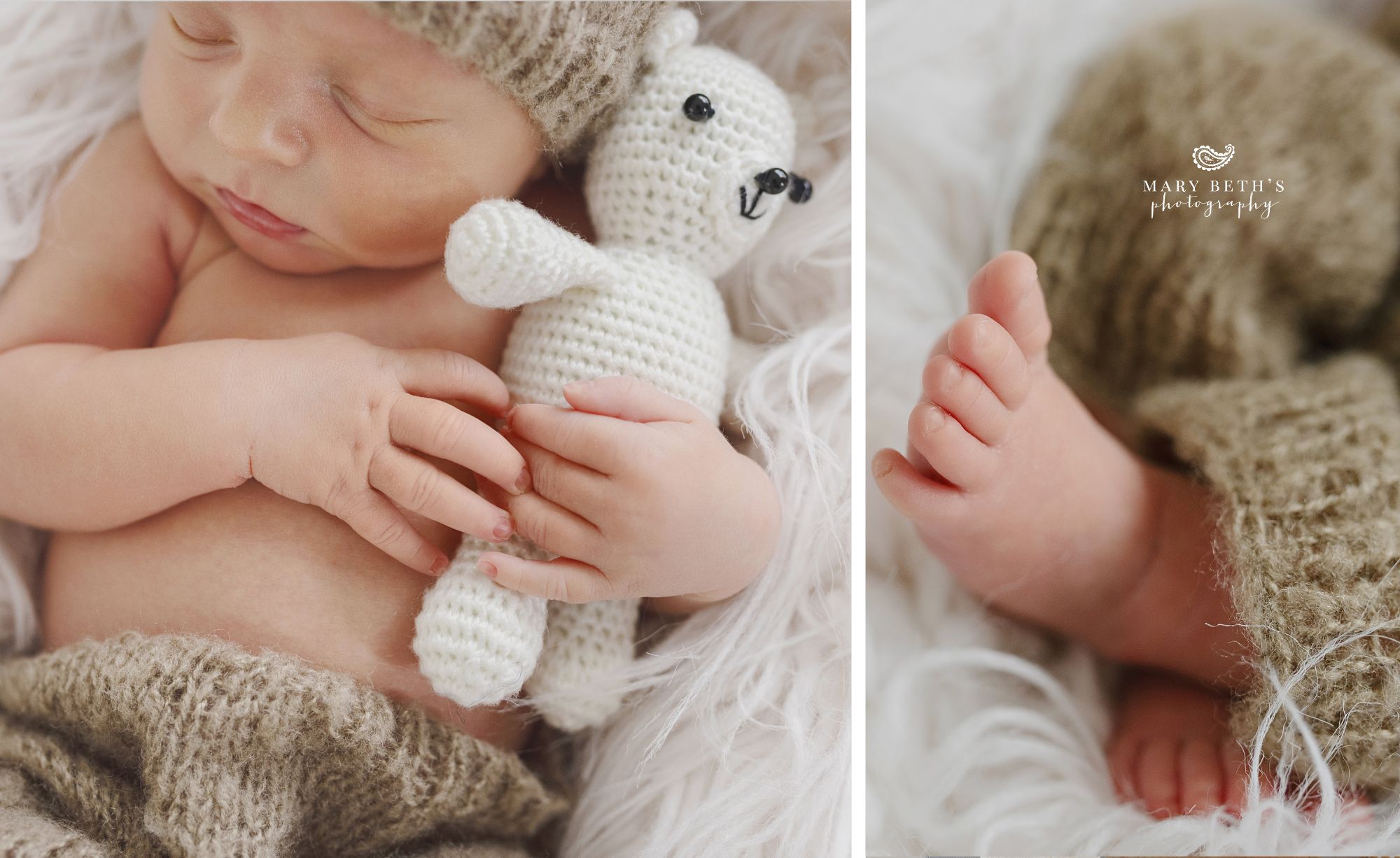 newborn baby boy details portrait